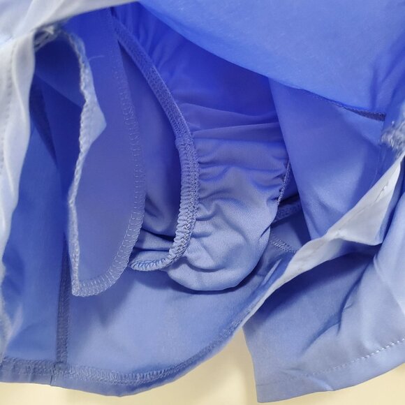 RBX Women's Blue Stretch Pull On Panty Lined 3" Athletic Running Shorts NWT XS - Picture 3 of 8